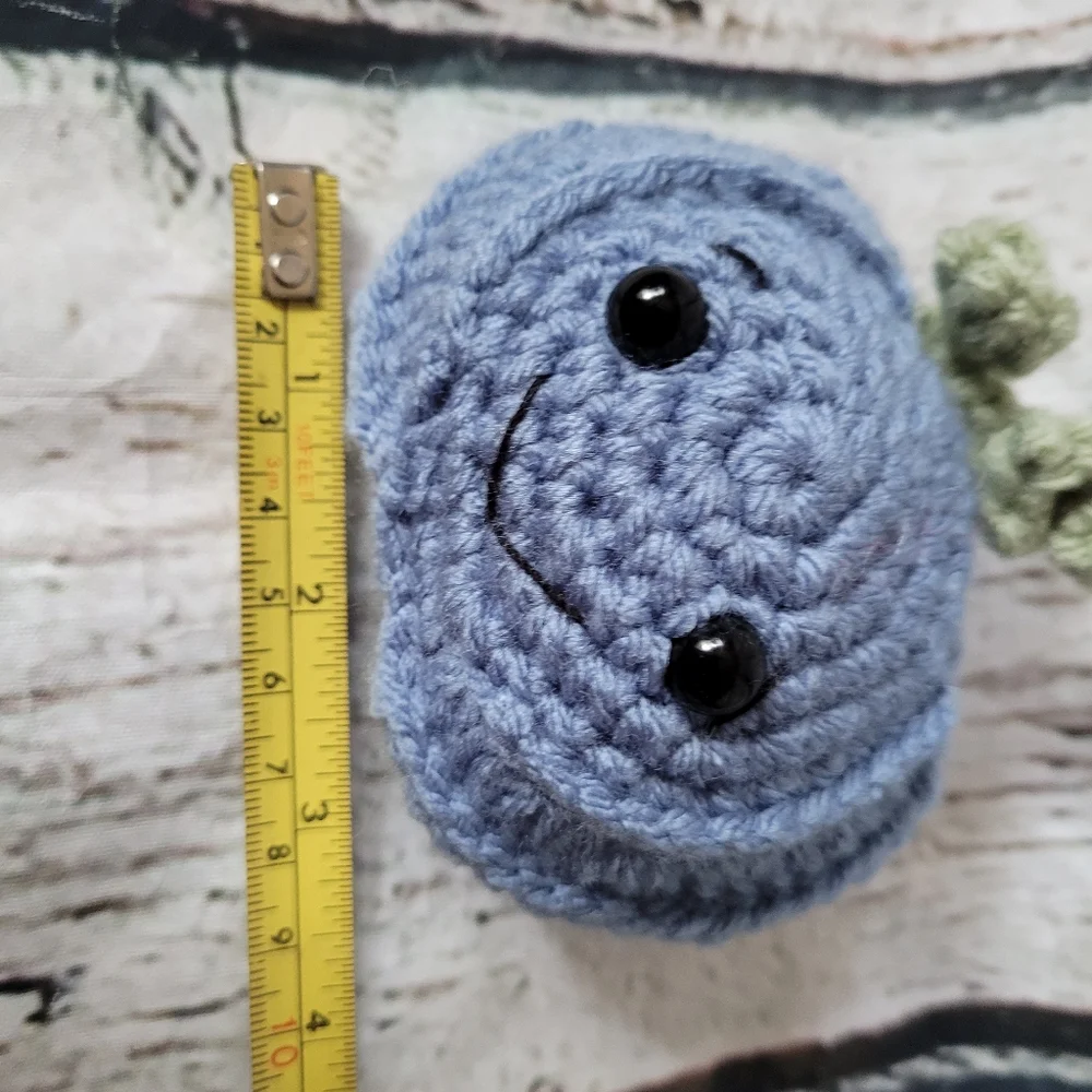 Crochet smiling pumpkin set
